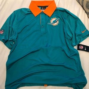 Nike Dri-Fit Miami Dolphins NFL On Field Polo